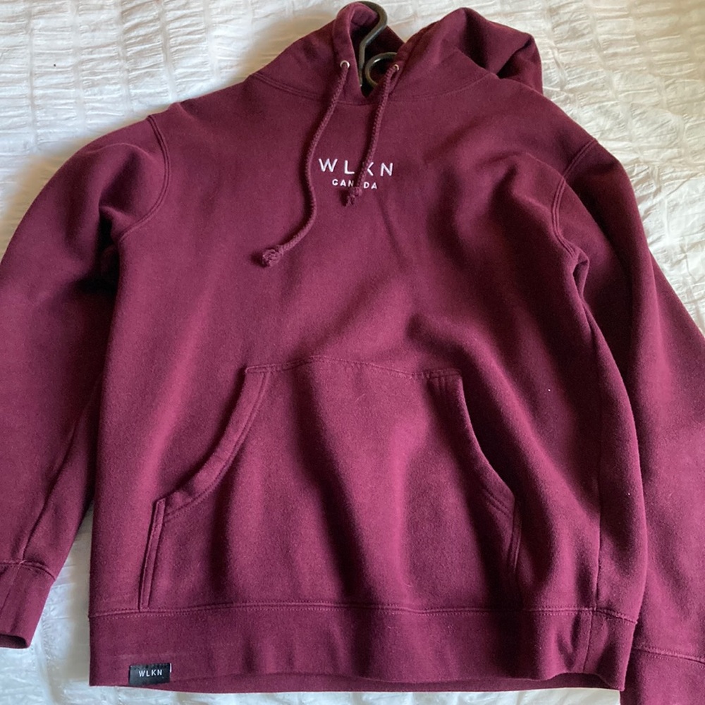 WLKN maroon hoodie